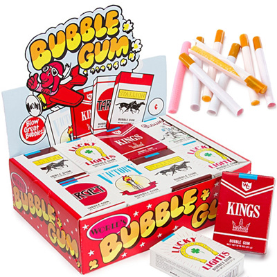 World's Bubble Gum Cigarettes 24ct